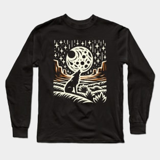 Desert Howler Long Sleeve T-Shirt